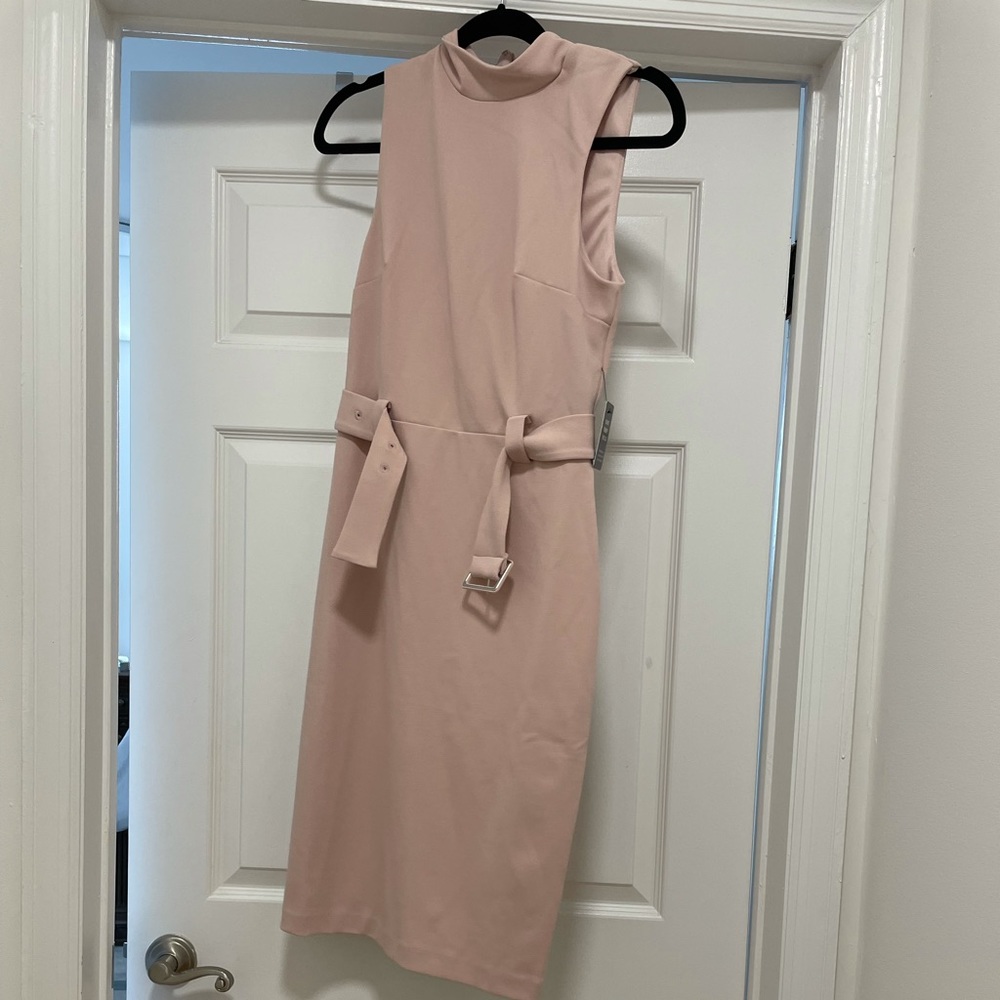 light pink dress